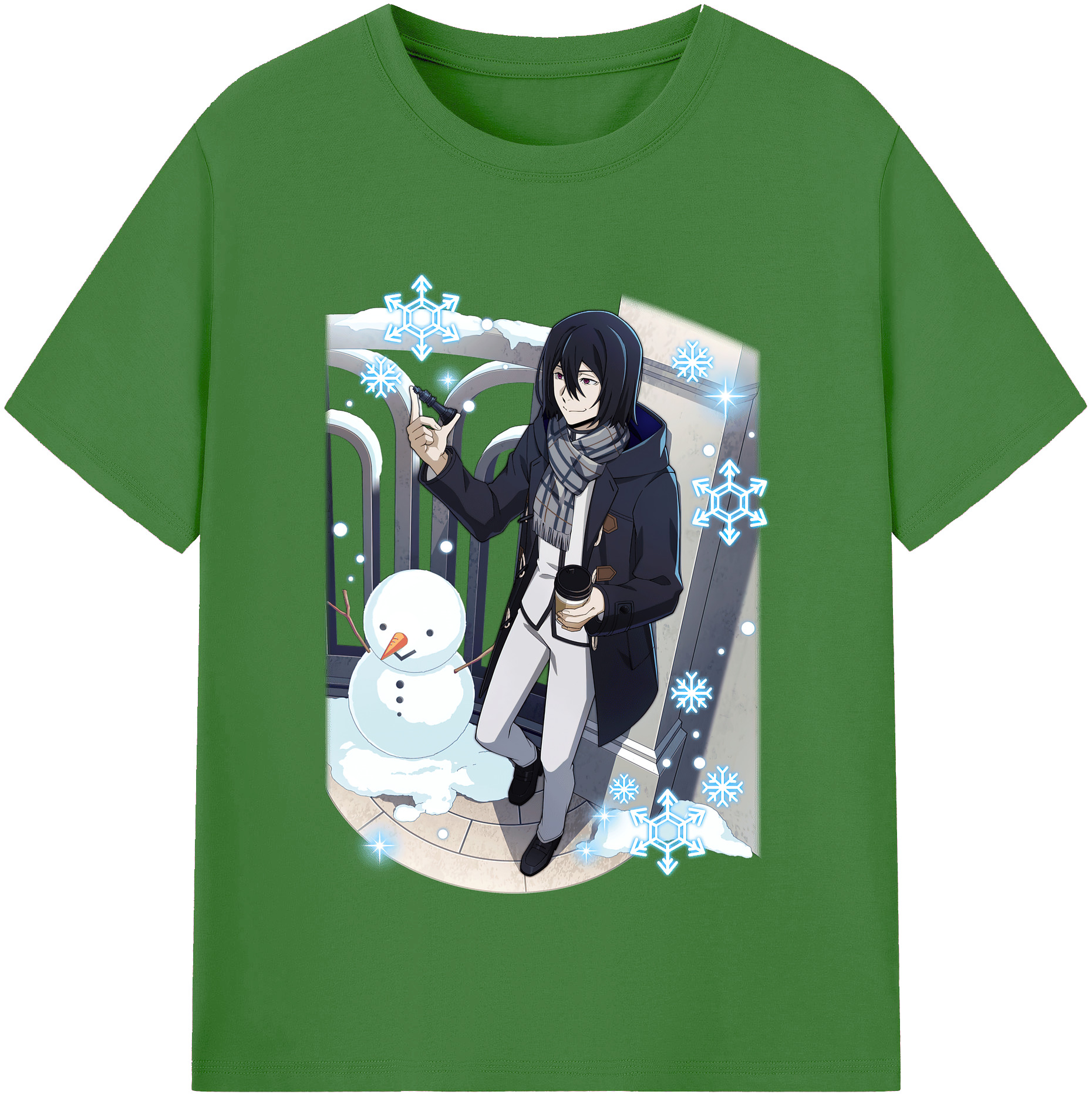 （画像用） 文豪ストレイドッグス Bungo Stray Dogs レディースカジュアルプリントTシャツ（綿100％）